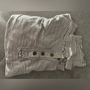 Bohme | Striped Button Up Tee